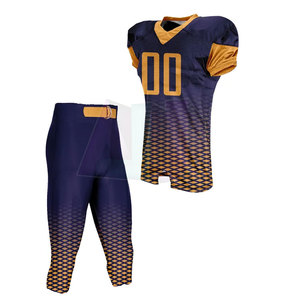 ชุดกีฬาทีมสมัยใหม่ ดีไซน์ระบายอากาศได้ดี ชุดอเมริกันฟุตบอลชาย แขนสั้น ช่วยเพิ่มความยืดหยุ่นในการเคลื่อนไหว - Product Image 3