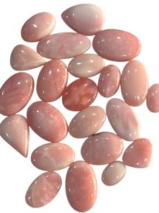 Piedras preciosas de cabujón sueltas de ópalo Rosa natural de alta calidad tamaño libre - Product Image 2