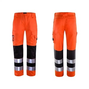 บริการ OEM ผ้าฝ้ายโพลีเอสเตอร์หลายกระเป๋าขายส่งกางเกงช่างไม้กางเกงคาร์โก้สําหรับงานหนัก - Product Image 6