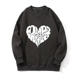 Color personalizado 2025 Oem muestra gratis hombres Puff impresión sudadera manga larga Puff impreso gran tamaño pulóver sudaderas para hombres - Product Image 3