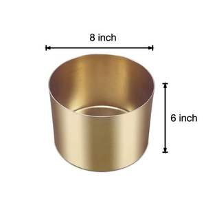 Customized Gold Metal <b>Indoor</b> Home Garden Decorative <b>Pots</b> Planters <b>Large</b> Small Hanging Option Pack Flower <b>Pots</b> Planters Modern - Product Image 3
