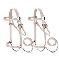 Bridon et rênes en cuir pour cheval, de qualité professionnelle, durable, pour l'équitation en plein air, personnalisation acceptée, licols en cuir pour cheval