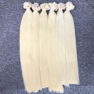 Meilleure vente 100% Vietnam Remy Hair Extensions prix de gros Blonde Bone Straight Human Hair de haute qualité - Product Image 1