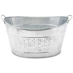 Bac à boissons galvanisé de qualité pour les fêtes Seau à glace en acier inoxydable pour les fêtes Seau à boissons - Product Image 3