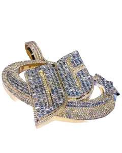 Collar con colgante de perlas de lujo para novias Joyería elegante de boda vintage - Product Image 4