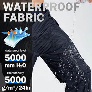 กางเกงกันลมแบบลำลองสำหรับผู้ชายกางเกงกันลมออกแบบโลโก้ได้ตามต้องการ - Product Image 3