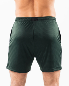 Shorts de sport respirants à séchage rapide pour hommes, taille moyenne, avec logo personnalisé, grande taille, collection 2025 - Product Image 2
