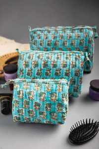 Vintage Style Eco-Friendly Waterproof Cotton <b>for</b> Case Zipper Closure Customizable Design Multi-Capacity Hand Carry - Product Image 5