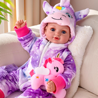 Muñeca Bebé Reborn Realista de 17 Pulgadas de Babeside Winter, Cuerpo Suave, Pintada a Mano, Juguete Realista