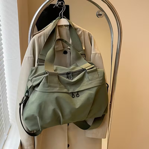 กระเป๋าถือผู้หญิงหรูหรากระเป๋าผ้าแคนวาสแฟชั่นมีกระเป๋าผ้าคอตตอนใส่ของได้เยอะออกแบบได้ตามต้องการ - Product Image 3