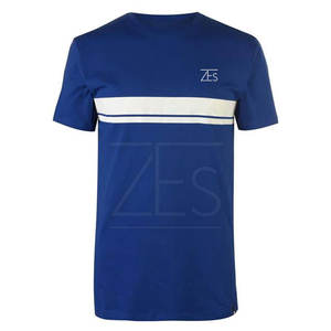 Camisetas hechas de algodón para hombre Camisetas de manga corta ajustadas para venta en línea Camiseta de bajo precio para hombre - Product Image 1