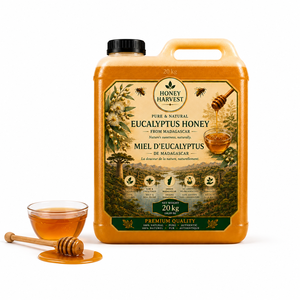 <b>Honey</b> Harvest Eucalyptus <b>Honey</b> 20kg Pure Natural Raw 80% Brix From Madagascar Premium Quality Bulk Golden Color - Product Image 1