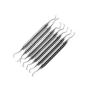 Spatule de remplissage à double extrémité en acier inoxydable Instrument de remplissage composite en résine dentaire en plastique Instruments dentaires chirurgicaux - Product Image 4