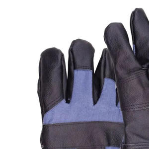 Gants de travail de sécurité de construction robustes Gants de gréeur en cuir fendu Soudage en caoutchouc Meubles de jardinage industriel Anti-coupure - Product Image 4