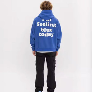 Sudadera con Capucha de Gran Venta, Personalizable con Logotipo, Impresión Puff, para Hombre, Nueva, 100% Algodón - Product Image 4