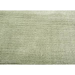 Alfombras de Bambú y Seda Tejidas a Mano Basis Green, Alfombras Clásicas Rectangulares a Rayas de Viscosa para el Hogar, Pasillo, Sala de Estar de Color Sólido - Product Image 3