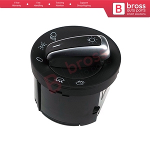 Bouton de commande de phare chromé BDP188 pour 3C8 941 431C - Product Image 3