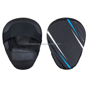 High Quality Boxing <b>Focus</b> <b>Pads</b> Custom Logo Leather Mitts MMA Muay Thai Training Punch <b>Pads</b> Supplier - Product Image 4