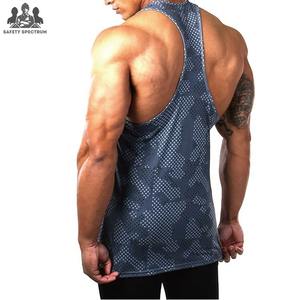 Débardeur décontracté en tricot pour homme, débardeur pour musculation, entraînement en salle de sport - 100% coton respirant, séchage rapide, logo personnalisé - Product Image 5