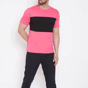Vêtements de sport pour hommes, t-shirt au design classique, anti-froissement, respirant, manches courtes, confortable, vente chaude, tricoté, écologique - Product Image 5