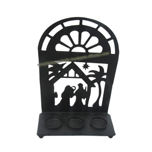 Bougeoir à thé décoratif de table Bougeoir d'halloween de meilleure qualité pour la décoration de fête intérieure à la maison - Product Image 3