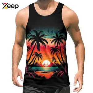 เสื้อกล้ามออกกำลังกายผู้ชาย ผลิตจากวัสดุคุณภาพดี ระบายอากาศได้ดี ดีไซน์ล่าสุด ราคาขายส่ง - Product Image 1