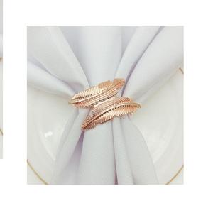 Nuevas tendencias Servilletero de metal Chapado en cobre Uso de exportador de alta calidad para decoración de mesa Soporte de pañuelos - Product Image 2