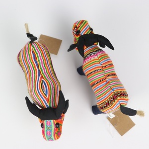 L19 x H11 x W6 20cm - 30cm jouets et loisirs pour animaux de compagnie unisexes fait à la main en tissu de Brocade taille S jouets pour animaux en peluche - Product Image 6