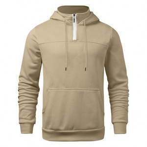 Sudaderas con capucha para hombre superventas, ropa informal transpirable de secado rápido de alta calidad para invierno, patrón sólido bordado, venta directa en línea - Product Image 2