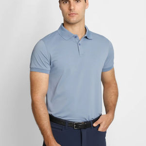 Camiseta de equitación de manga corta para hombre, ligera, absorbente de sudor, de alto rendimiento, venta al por mayor OEM - Product Image 2