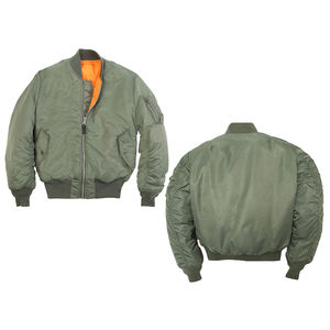 Offre Spéciale Blouson aviateur d'hiver pour hommes de haute qualité sur mesure Style de rue coupe-vent caractéristique et logo sur le devant nouveau Design - Product Image 4