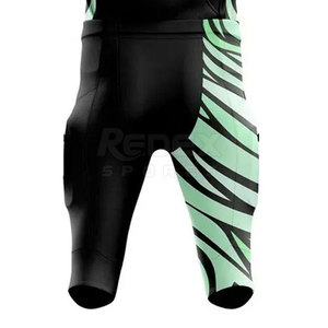 Uniforme de football américain à bas prix de haute qualité en uniforme de football américain en polyester 100% - Product Image 6
