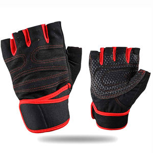Guantes de Gimnasio de Medio Dedo Personalizados de Moda para Hombres y Mujeres, Guantes de Cuero para Entrenamiento, Fitness, Levantamiento de Pesas, Ciclismo, Esquí y Actividades al Aire Libre - Product Image 4
