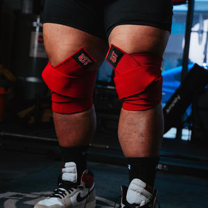 Rodilleras Flexibles Personalizadas para Gimnasio, Vendaje Ajustable para Sentadillas, Equipo de Seguridad para Fitness - Product Image 3