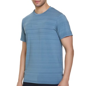 เสื้อยืดฟิตเนสเสื้อยืดแนวสตรีทเสื้อยืดฟิตเนสพิมพ์โลโก้ตามสั่งสีตัดกันดีไซน์ใหม่ล่าสุดของ100% - Product Image 3