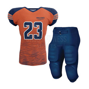 Bajo MOQ Equipo Desgaste Uniforme de fútbol americano Entrenamiento juvenil Uniforme de fútbol americano Venta caliente Uniforme de fútbol americano - Product Image 1