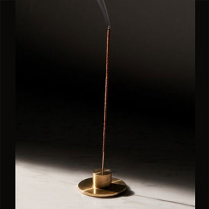 Cast Aluminum <b>Silver</b> Round Incense Stick Holder <b>Burner</b> - Product Image 6