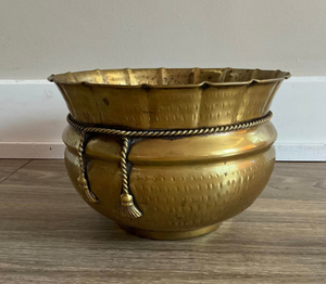 Ventes chaudes, jardinières en laiton de couleur classique, forme ronde, finition laiton brillant, pour la maison, le jardin, jardinières décoratives au prix le plus bas - Product Image 2