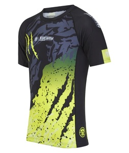 Rash Guard à impression numérique à séchage rapide pour adultes Rash Guard Vêtements de sport pour la lutte Muay Thai MMA BJJ Boxe - Product Image 4