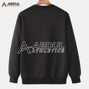 เสื้อสเวตเชิ้ตผู้ชาย ทรงคลาสสิก ผ้าคอตตอนผสม สำหรับสวมใส่ลำลองและให้ความสบาย - Product Image 2