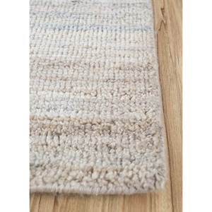 Blythe Ivory Hand Knotted Afghan Wool <b>Rug</b> <b>Boho</b> Style Rectangular Abstract Pattern for Home Living Room or Hallway-LSEA-1197 - Product Image 3