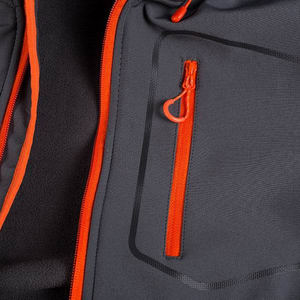 Nouvelle arrivée 2024 Veste softshell d'hiver pour homme Coupe-vent Vêtement de rue extérieur Impression personnalisée Matériel en toile Avant - Product Image 5