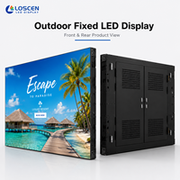 Écran LED extérieur couleur pleine gamme P10 IP65 OEM pour magasin de détail, animation 960x960mm, boîtier pour ascenseur fixe de centre commercial