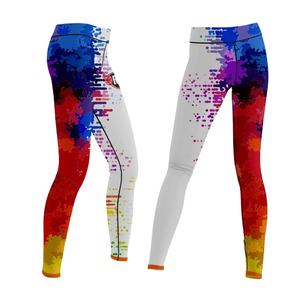 Leggings de sport unisexe en polyester à séchage rapide, avec logo personnalisé, vêtements de baseball softball respirants et motifs de sublimation, grande taille - Product Image 1