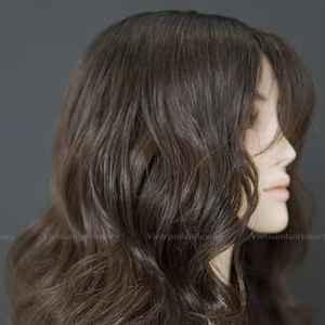 Superventas Super doble dibujado ondulado vietnamita extensiones de cabello humano al por mayor cinta Invisible Ins pelucas de encaje - Product Image 1