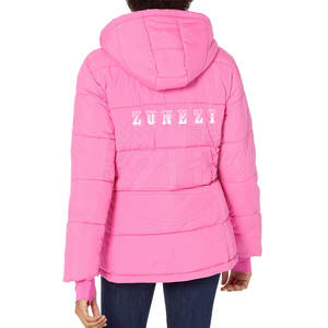Chaqueta Acolchada para Mujer, Diseño Único, Venta Especial, Alta Calidad, Hecha en Pakistán, con Capucha, Ligera, Poliéster/Nailon, Servicio Personalizado OEM - Product Image 3
