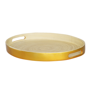 Assiettes en bois brillant personnalisables de haute qualité et ensembles de vaisselle en bambou au design moderne et écologique pour les cadeaux - Product Image 1