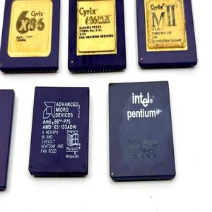 Lote de CPU Vintage, Cyrix MII K6-2 AMD Intel Pentium Gold Ceramic, Coleccionables, Chatarra - Product Image 2
