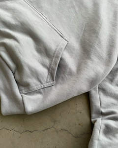 Sweat à capuche Vintage délavé hiver de haute qualité Street Wear hommes polaire lourde surdimensionné personnalisé en détresse Boxy lavage à l'acide - Product Image 5