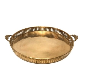 Plateau roulant personnalisé en gros, carré, en acier inoxydable doré, plateau décoratif inspiré du métal, plateau de service pour le café, en cuivre - Product Image 6